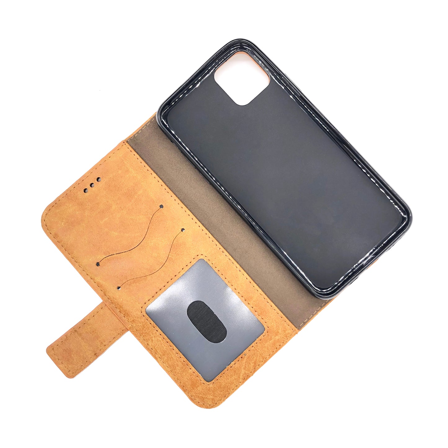 iPhone 11 Pro-Max Luxury PU Leather Wallet Case by The Very Thing! - Ships from the USA